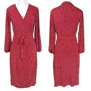 Laundry by Shelli Segal Wrap Dress Size Small